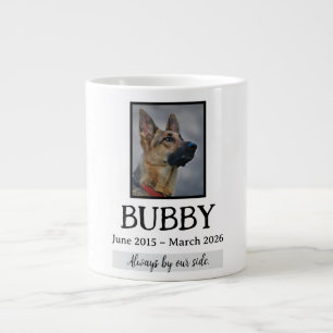 Grande Tasse Deuil Funéraire Mémorial Amour Perte d'Animaux Dan
