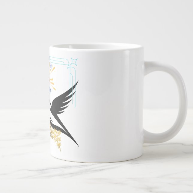 Grande Tasse Deux oiseaux majestueux (Droite)