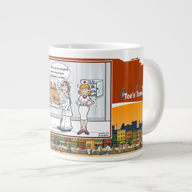 Grande Tasse Deuxième Avis | Remettez-vous (Devant droit)