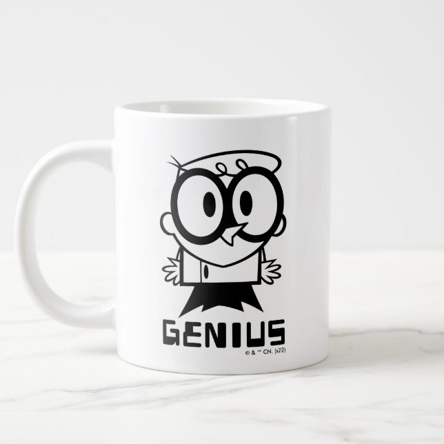 Grande Tasse Dexter "Genius" - Graphique en bref (Gauche)