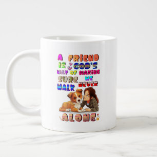 Grande Tasse Dieux amis, le moyen de s'assurer que nous ne marc
