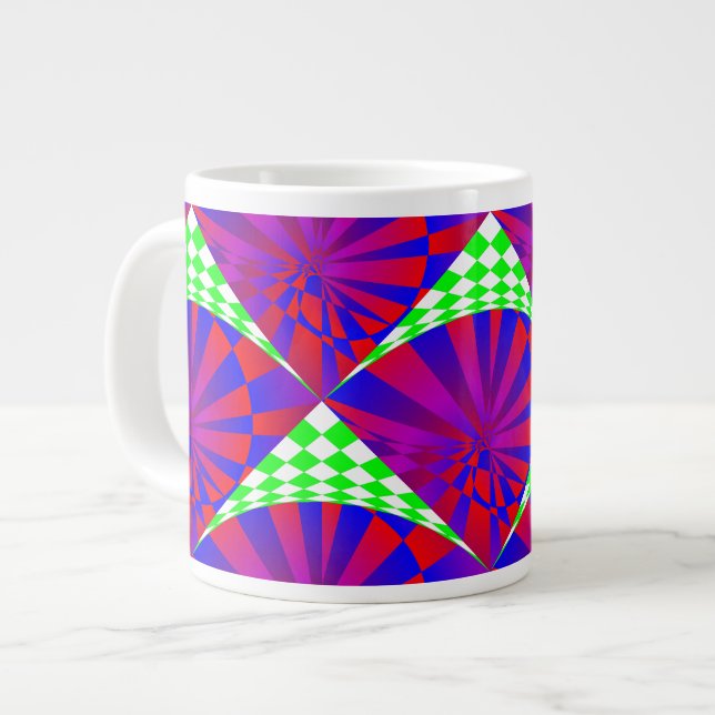 Grande Tasse Dimensions pliées par Kenneth Yoncich (Devant gauche)