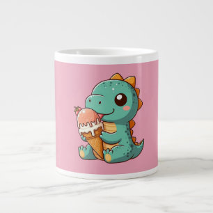 Grande Tasse Dino mignonne de glace mangeur