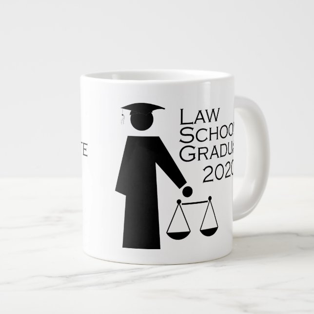 Grande Tasse Diplômé de la faculté de droit de 2020 (Devant droit)