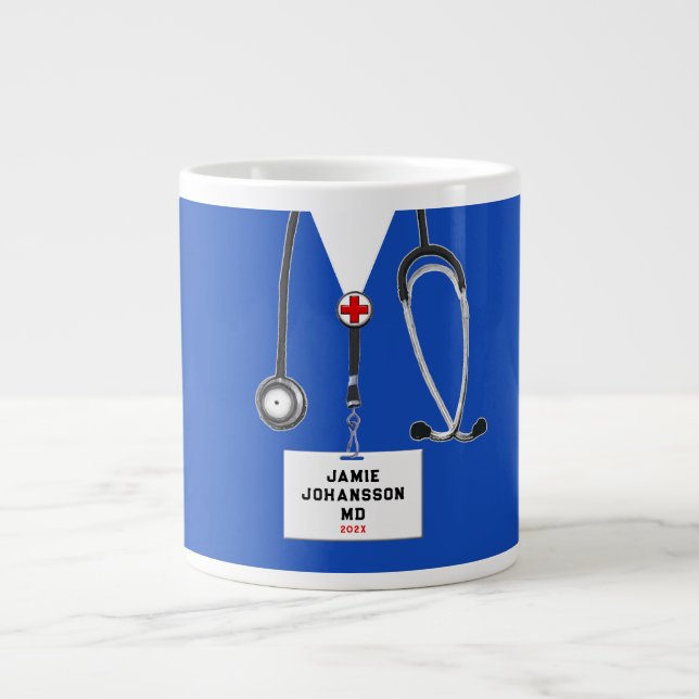 Grande Tasse Diplômé de la faculté de médecine (Devant)