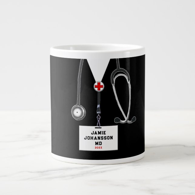 Grande Tasse Diplômé de la faculté de médecine (Devant)