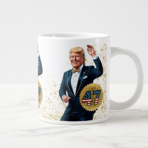 Grande Tasse Donald Trump 2024 Lauréat du 47e anniversaire de l