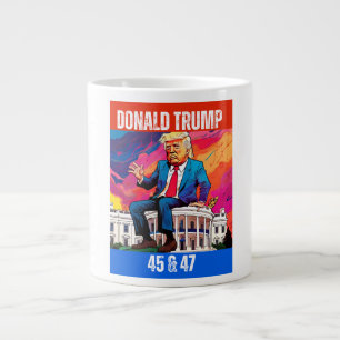 GRANDE TASSE DONALD TRUMP - 45 & 47