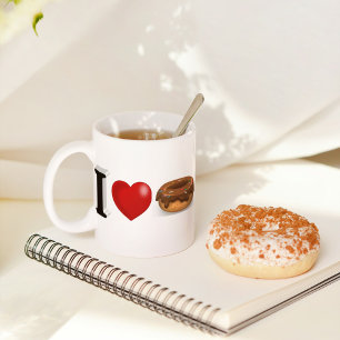 Grande Tasse Donut Lover moitié