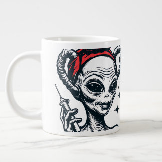 Grande Tasse Dose de réalité drôle d'aiguille hypodermique extr
