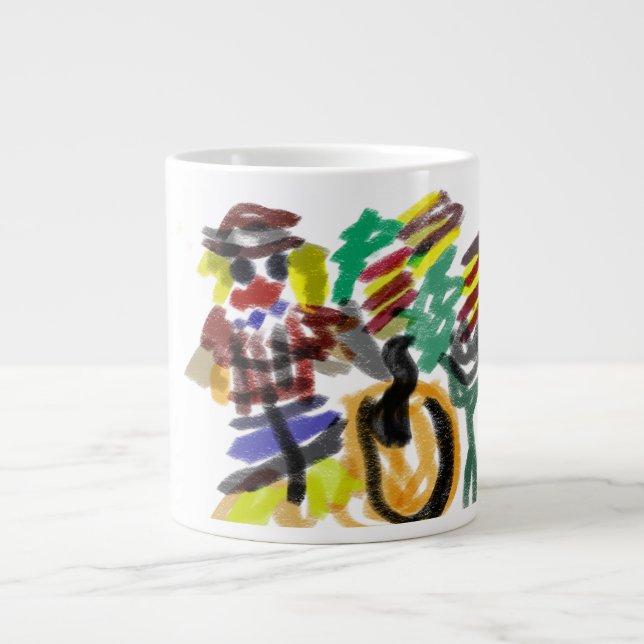 Grande Tasse Doux automne moche (Devant)