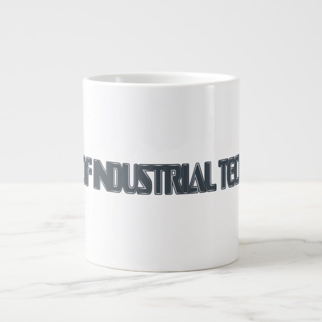 Grande Tasse DR de la technologie industrielle (Devant)