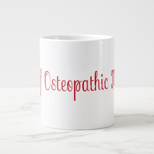 Grande Tasse DR de médecine ostéopathique (Devant)