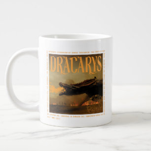 Grande Tasse "Dracarys" Drogon Breathing Fire Graphic