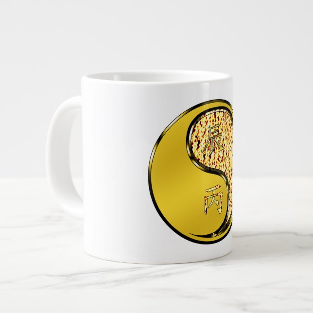 Grande Tasse Dragon de Feu (Devant gauche)