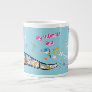 Grande Tasse Drame coréen Kpop biais idole typographie coréenne