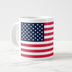 Grande Tasse Drapeau américain 50 étoiles : Old Glory Stars and