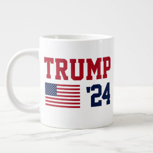 Grande Tasse Drapeau américain Donald Trump 2024