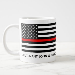 Grande Tasse Drapeau américain mince personnalisé