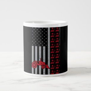 Grande Tasse Drapeau américain Patriotic Farmers Cadeaux Vinta