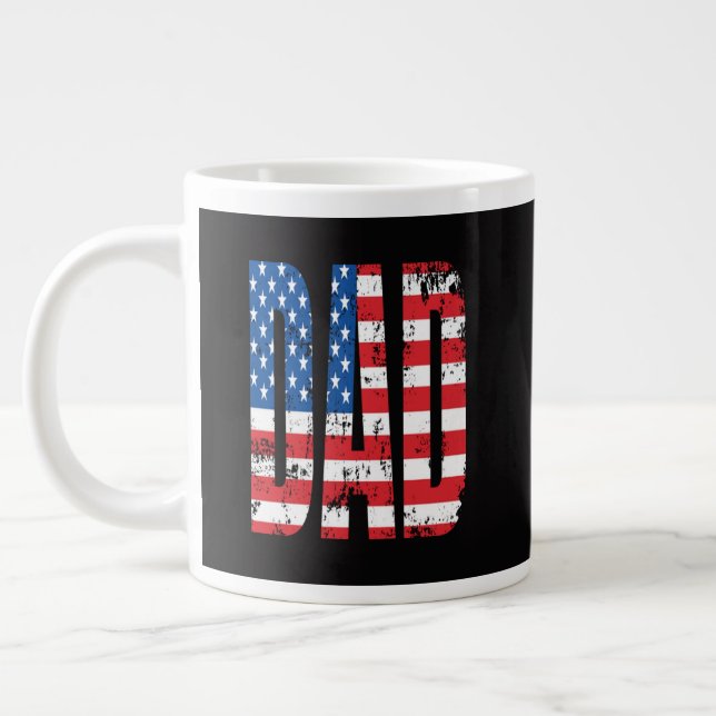 Grande Tasse drapeau american dad (Gauche)