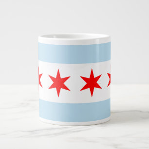 Grande Tasse Drapeau de Chicago