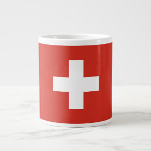 Grande Tasse Drapeau de la Suisse