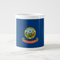 Drapeau de l'Idaho: l'État Gemme, America Mountain