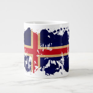 Grande Tasse Drapeau de l'Islande