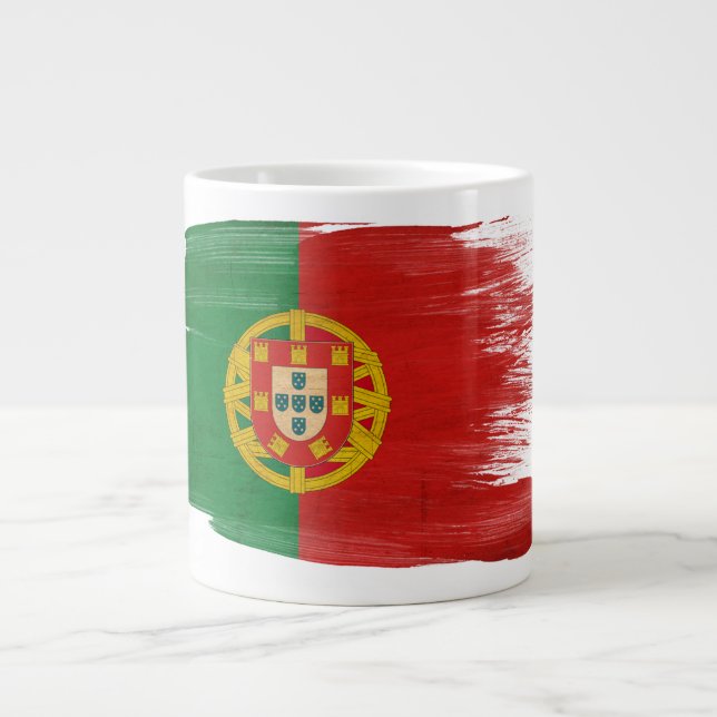 Grande Tasse Drapeau du Portugal (Devant)