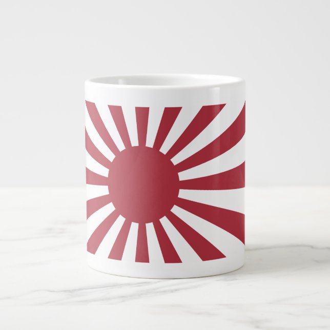 Grande Tasse Drapeau du soleil levant impérial du Japon, Edo à  (Devant)