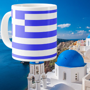 Grande Tasse Drapeau grec total