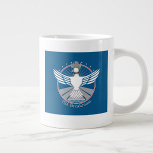 Grande Tasse Drapeau Jumbo Drapeau de café