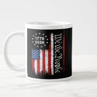 Drapeau patriotique Nous Le Peuple 1776 2026