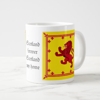 Grande Tasse Drapeau rouge écossais Rampant ancien Lion