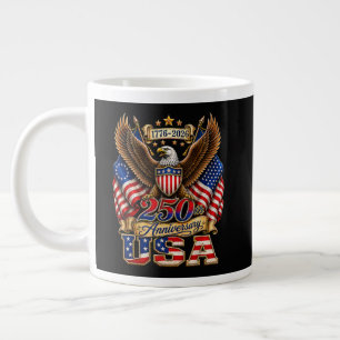 Grande Tasse Drapeau USA 250e anniversaire 250 ans d'Amérique