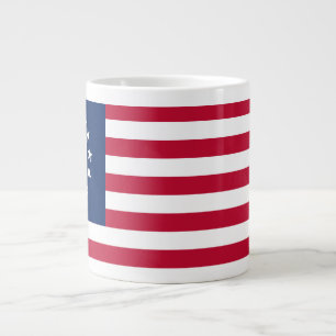 Grande Tasse Drapeaux du drapeau Betsy Ross pour le 250e annive