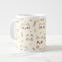 Drôle Cat Meow Motif de dessin