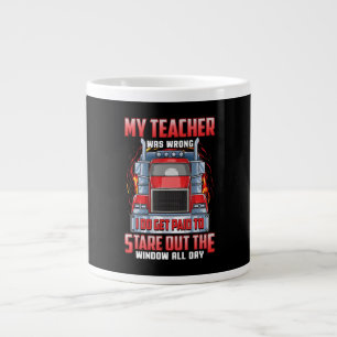 Grande Tasse Drôle Conducteurs De Camions Cadeaux D'Art Pour Ca