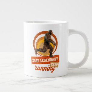 Grande Tasse Drôle de motivation de course de Bigfoot