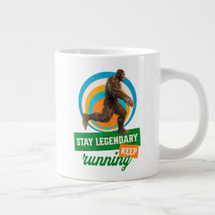 Grande Tasse Drôle de motivation de course de Bigfoot