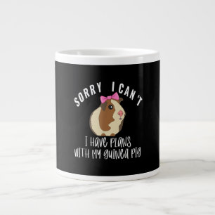 Grande Tasse Drôle Désolé J'Ai Des Plans Avec Mon Cochon De Gui
