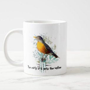 Grande Tasse Drôle, Early Bird obtient la Citation de café Robi