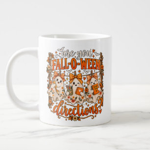 Grande Tasse Drôle Halloween Professeur Fantômes Fall-O-Ween Au
