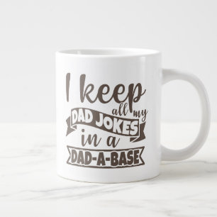 Grande Tasse Drôle Papa Joke Informatique Ingénieur Dada Base