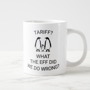 Grande Tasse Drôle Pingouins Tariffés