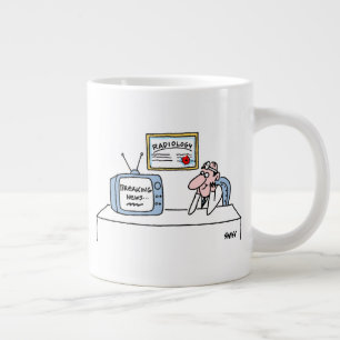 Grande Tasse Drôle Radiologue Dessin Dernière heure