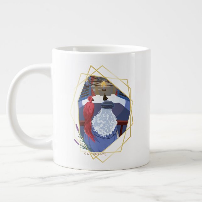 Grande Tasse Dumbledore & Fawkes sur Balcon (Gauche)