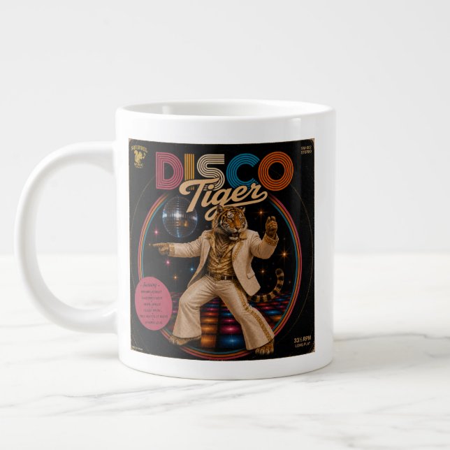 Grande Tasse Duo de Tigres Disco (Gauche)