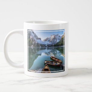 Grande Tasse Eau Pragser Wildsee Dolomites Italie